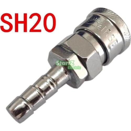 SH20 Join Hose 8mm X 5mm Pneumatic Air Compressor Hose Quick Coupler Plug Socket Connector