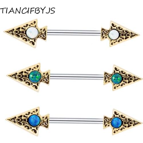 TIANCIFBYJS Stainless Steel Fake Nipple Piercing Ear Taper Bar Barbell Ring Tragus Jewelry Earring Body Piercing Women Men 20pcs