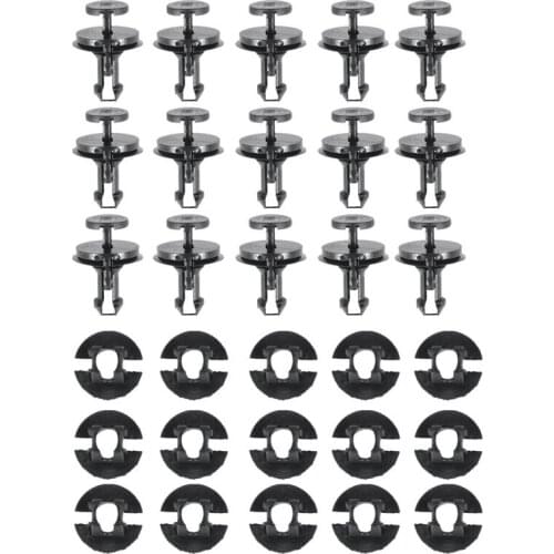 15pcs/Sets Super Strong Front air Dam airdam Deflector Retainer Clips Fits for GMC Sierra Chevrolet Silverado for 15733971