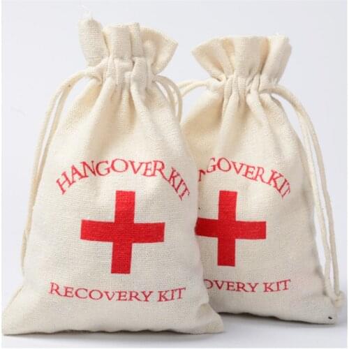 5Pcs Hangover First Aid Kit Candy Bags Wedding Gifts for Guests Gift Packing Wedding Decoration Bachelorette Party Supplies-C
