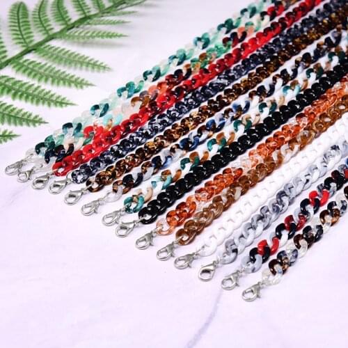 Multicolor Acrylic Sunglasses Chains For Women 2021 New Fashion 72cm Masking Eyeglasses Chains Lanyard Wholesale
