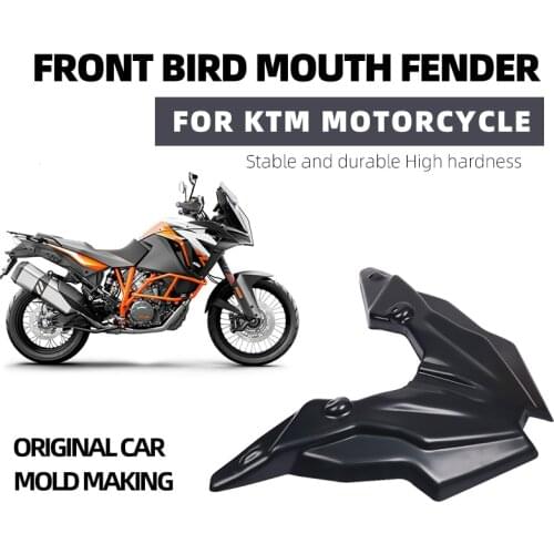 FOR KTM 1290 Super Adventure R/S Adv 2017-2021 NEW Motorcycle Front Wheel Mudguard Beak Nose Cone Extension Cover Extender Cowl