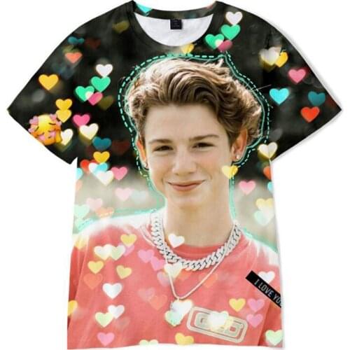 Payton Moormeier 3D Oversize T Shirt Men Women Kids Funny KPOP 2020 Social Media Stars Printed Kawaii Unisex Harajuku Tops