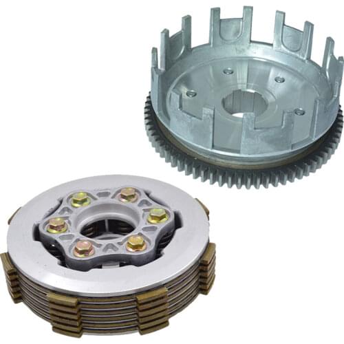 NEW Motorcycle 6 Column Enhanced Clutch 6pcs Friction Disc Center Outer Clutch Assy for CG150 CG175 CG200 CG250 ATV Buggy