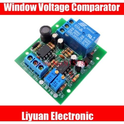 Window Voltage Comparator / Solar Charge Protection Board / 4.5V-28V Voltage Double Limit Comparator