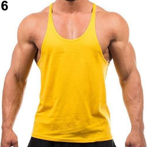 Hot Mens Tops Sleeveless Singlets Muscle Vest Gym Fitness Workout Tank Top Men Waistcoat 2021 Summer футболка