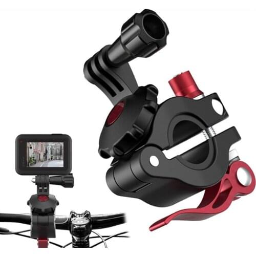 Bike Clip For DJI OSMO For Gopro Sports Camera Accessories Bicycle Clamp Mount Holder For Xiaomi FIMI Palm Pocket Gimbal Camera