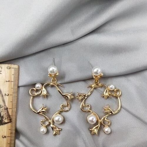 2019 New Arrival Pendientes Aros European And American Style Jewelry Retro Fashion Trendsetter 925 Needle Earrings Female D29