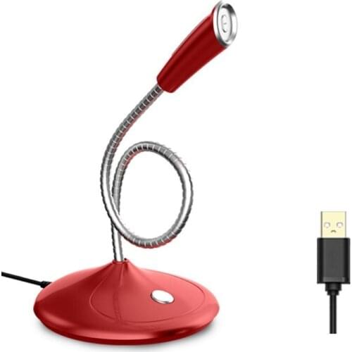 3.5mm/USB Adjustable Desktop Microphone Studio Recording Mic for PC Computer микрофон