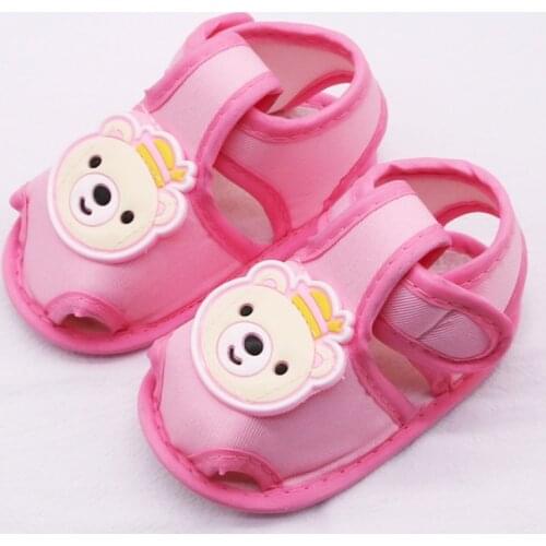 Boy First Walkers Toddler Summer Sandals Infant Kids Baby Girl Cute Casual Princess Sandals Cartoon Soft Sole Shoes
