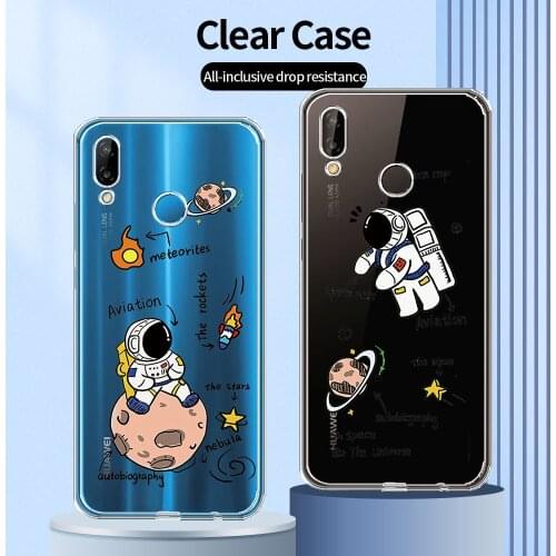 For Huawei P20 Lite Case Transparent Case For Huawei Nova 3e Shockproof Back Cover For Huawei P20 Lite Clear Soft TPU Phone Capa