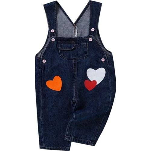 Baby Newborn Girl Boy Camouflage Heart Print Jumpsuit Sleeveless Strap Infant Boys Casual Denim Romper Outfits