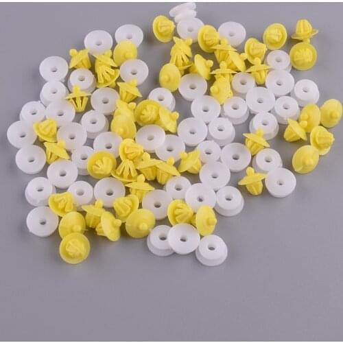 50Pcs/Set Door Moulding Wheel Arch Trim Clips Car Plastic Fit For Land Rover Discovery 3 4 Range Rover Sport Freelander 1 2