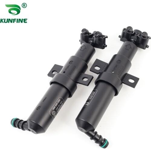 Car Headlight Washer Nozzle Car Headlamp Cleaning Jet for VW Passat 2014-2018 OEM No. 56D 955 965 56D955965 56D 955 966 56D95596