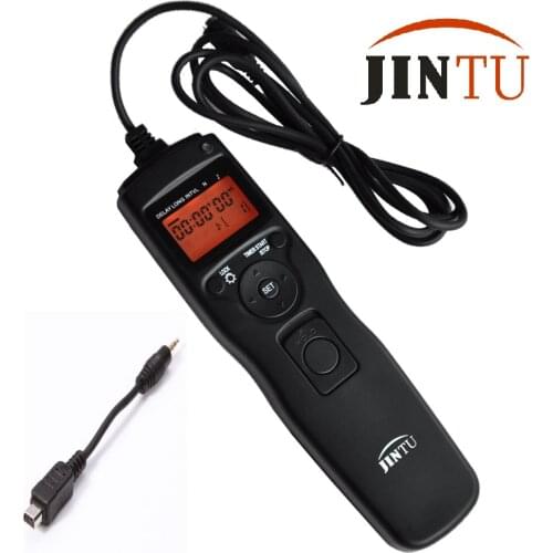 JINTU Selfie Time Lapse Intervalometer Remote Control Shutter Release for Olympus E550 E520 E510 XZ-1 XZ-2 E-M5 E-M10 E-PL3