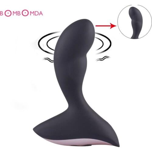 Massager Anal Dildo Butt Plugs Sex Toys For Women Men Gay Silicone 10 Frequency Vibrating Anal Plugs Waterproof G Spot Prostate