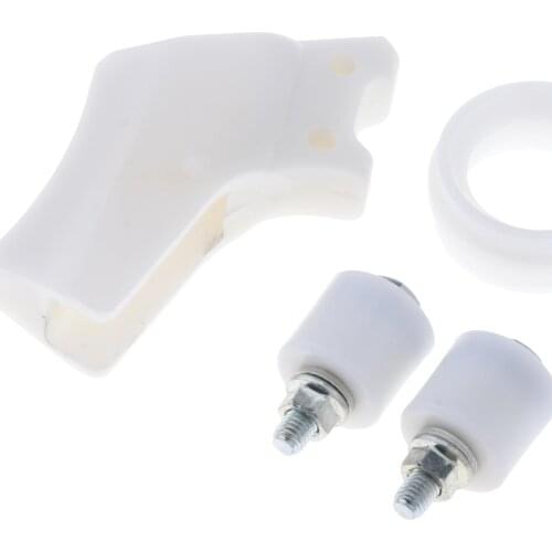 White Chain Guide Set Replaces 5X4-22199-00-00 Fit for Yamaha Banshee YFZ350