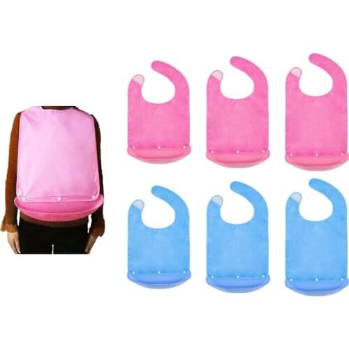 Middle-Aged and Elderly Large Eating Bib Waterproof and Leak-Proof Adult Bib