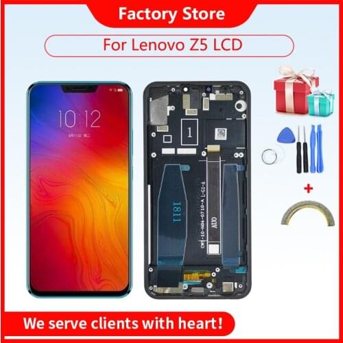 Original LCD For Lenovo Z5 LCD Display Touch Panel Screen For Lenovo ZE620KL L78011 LCD Digitizer Replacement Spare Repair Parts