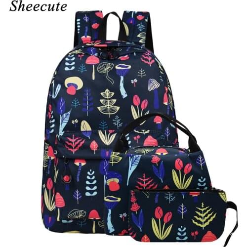 Printed Laptop Backpack Kids Waterproof Large Capacity Girls Backpack Children School Bags for Teenagers Boys and Girls Backpack