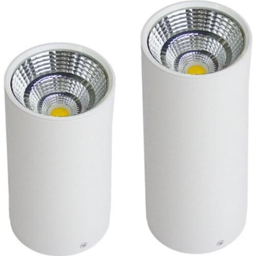 Long Tube Led Downlight Surface Mounted No Cut Hole Led Ceiling Downlight Length 200mm 300mm Indoor Led Ceiling Decoration