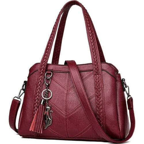 Luxury Handbags Women Bag Designer Leather Handbags Sac A Main Women Crossbody Messenger Bag Casual Tote Sac Shoulder Bag Female