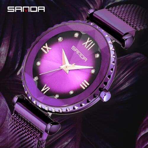 Женские часы нержавеющая сталь SANDA China At AliExpress