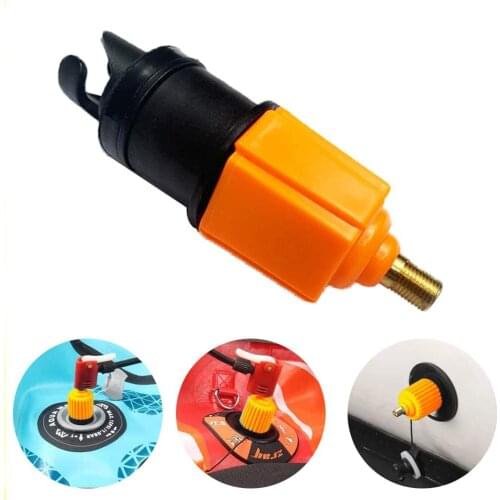 Sup Inflatable Pump Adaptor Air Pump Boat Air Valve Converter Standard Schrader Valve For Stand Up Paddle Board Dinghy
