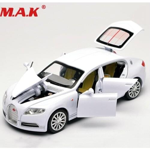 1:32 Bugatti Veyron 16C Galibier Diecast Metal Model Cars Alloy Electronic Car Toys Birthday Christmas Gift For Boys Kids toys
