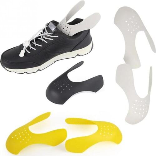 1Pair Washable Toe Cap Support Shoe Shield Anti-Crease Fold Shoes Bending Crack Shoe Head Shaper Expander Sneaker DropShipping