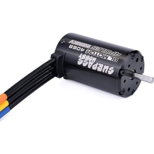 1pc 4068 Brushless Motor 1400KV 1700KV 1900KV 2050KV 2650KV 5.0MM Shaft for RC Car Remote Control Cars DIY Parts
