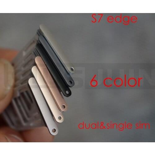 1pcs SIM Card Tray Slot Holder For Samsung Galaxy S7 S7 edge G930 G935 ,all color