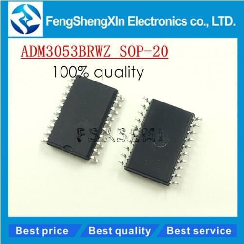 5pcs/lot New ADM3053 ADM3053BRWZ SOP-20 Signal and Power Isolated CAN Transceiver IC
