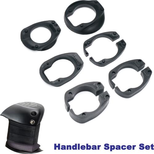 B05 B06 Handlebar Plastic Spacer Mountain Bicycle Stem Ultralight Stem 35mm/31.8mm Dual-use Handlebar Stem 40mm black