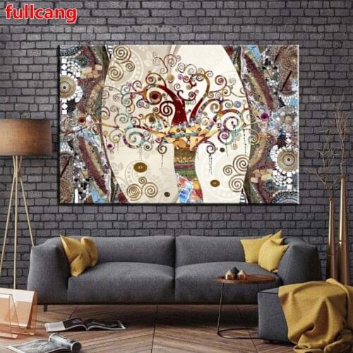 Tree of Life diy 5d diamond Painting Full Square Round drill Gustav Klimt diamond embroidery mosaic art drop shipping JX2398