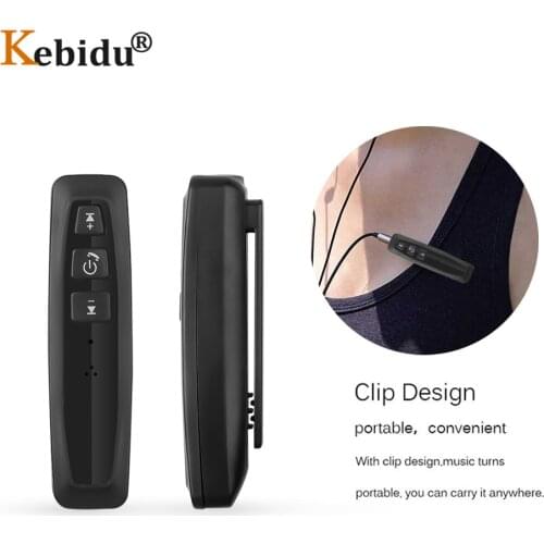 Wireless Bluetooth Audio Adapter 4.1 Car Mobile 3.5mm Receptor Receiver Support TF Clip Car MP3 Player Bluetooth Transmitter