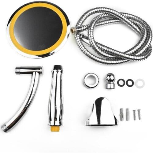 1.5m Shower Head Hose Holder Kit Large spray ABS+iron G1/2\" Accessories