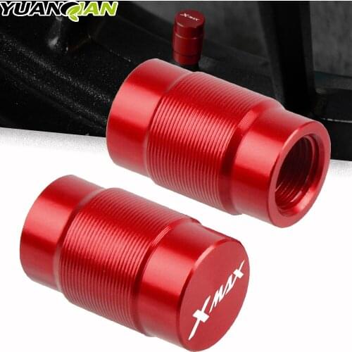 For XMAX Motorcycle Tyre Valve CNC Aluminum Tire Air Port Stem Cover Cap Accessories for Yamaha XMAX 125 250 300 400 All Year