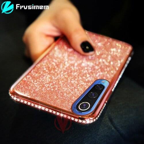 For XiaoMi Mi 9 9T Pro Mi9 Lite Mi 8 SE Mi 10 Pro Shiny Bling Glitter Case Soft TPU Note 10 Mi A2 Lite A3 Pocophone X2 F2 Case