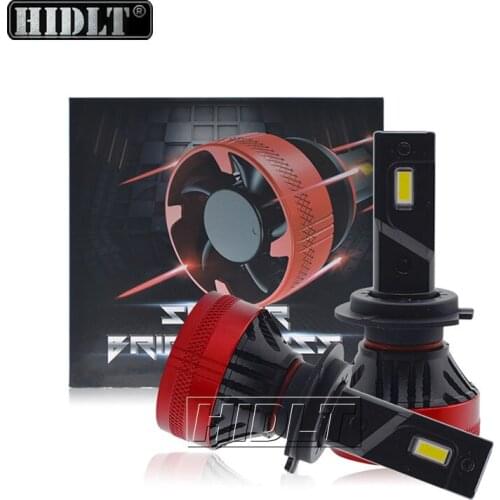 HIDLT New F5 LED Headlight Kit H7 Car LED Headlamp Bulbs 110W 20000LM High Bright H4 H8 H11 9005 9006 Canbus LED Fog Light Bulb