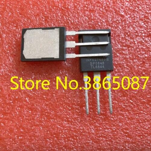 IXFX27N80Q IXFX27N80 PLUS247 27A 800V N-CHANNEL SI POWER MOSFET TRANSISTOR MOS FET TUBE 10PCS/LOT ORIGINAL NEW