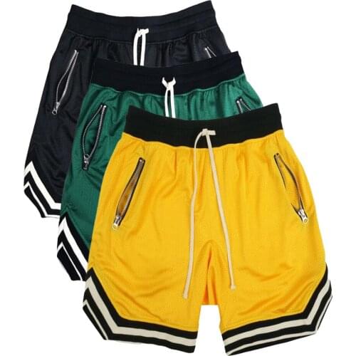 Mens Basketball Workout Shorts Polyester Qicky Dry Summer Ropa Hombre Running Sweatpants Plus Size Casual Jogger Short Homme