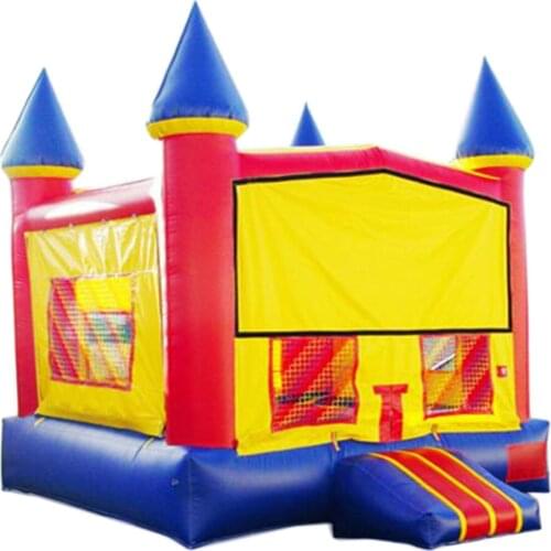 Castle bouncy house inflatable material for kids jumping