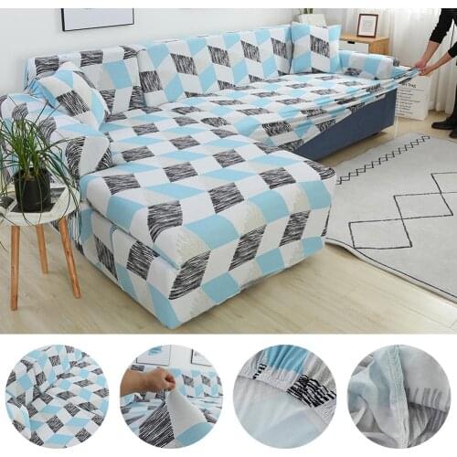 New Home Sofa Couch Slipcovers Sofa Stretch Cover Sofa Covers For Living Room Modern Slipcovers Sofa Tight Wrap 1/2/3/4 Seater