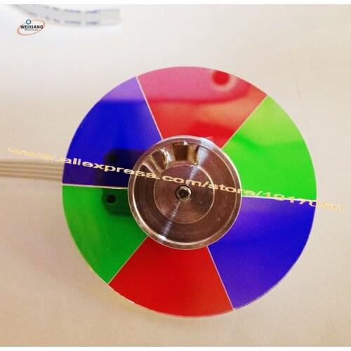 Original Color Wheel For Optoma H31 DLP Projector Color Wheels with Three Months Warranty,6 segments 46mm