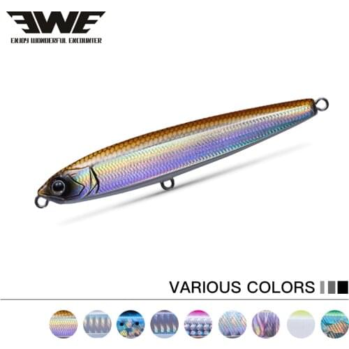EWE GUIFEI2 75mm/11g 80mm/14g 85mm/16g 95mm /18g 95mm/24g Submerged pencil lures Artificial Bait