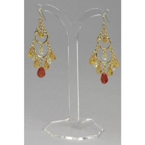 Modern Didideko Plexi Horn Plexiglass Earrings Stand 13x8x5 cm