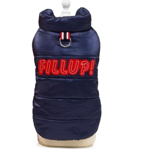 Embroidery High Quality Pet Warm Clothes Dog Winter Coats
