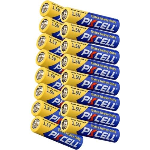 120 упаковка , комбинированный аккумулятор PKCELL 1,5 V 60pc ( AA R6P + AAA R03P ), основной аккумулятор из углеродистого цинка