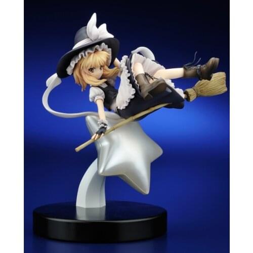 23CM pvc Japanese anime figure TouHou Project Kirisame Marisa Rev.TOKIAME action figure collectible model toys brinquedos